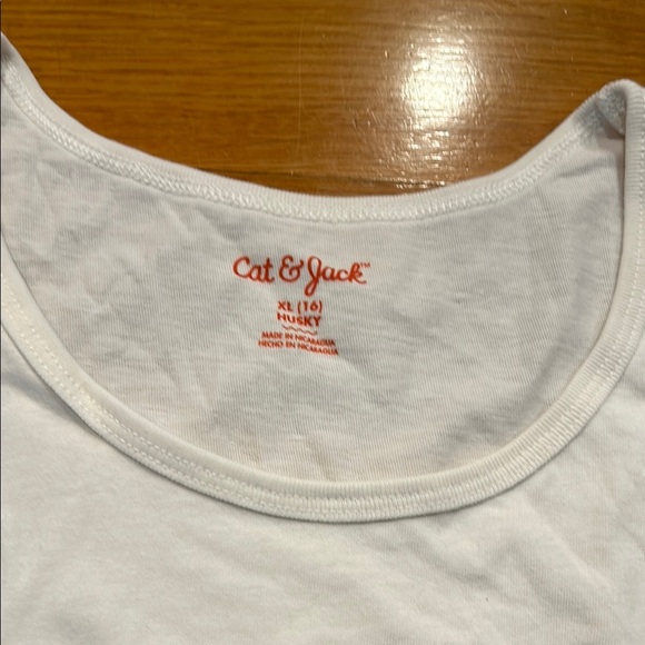 White Fifth Sun Dinosaur Tank Top - Picture 3 of 4